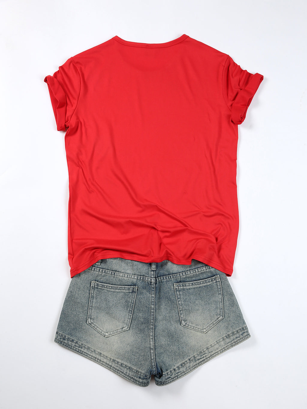 Creative Dragonfly&Butterfly&Dandelion Alphabetical Elements Printed T Shirt 3pcs Set, Summer and Spring Short Sleeve Round Neck Casual Tops Multi Sets for Women