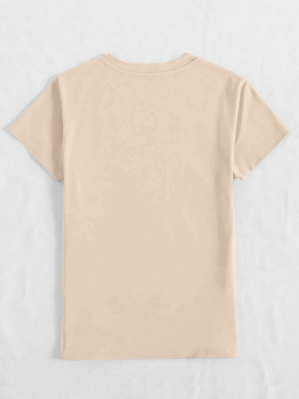 Women's Floral Print T-Shirt - Casual Short Sleeve Round Neck Summer Top, Machine Washable Lightweight Breathable Fabric for Vacation, Streetwear & Sports, Ladies T Shirts, Vacation Clothing, Trendy Graphic Tee, Comfortable F