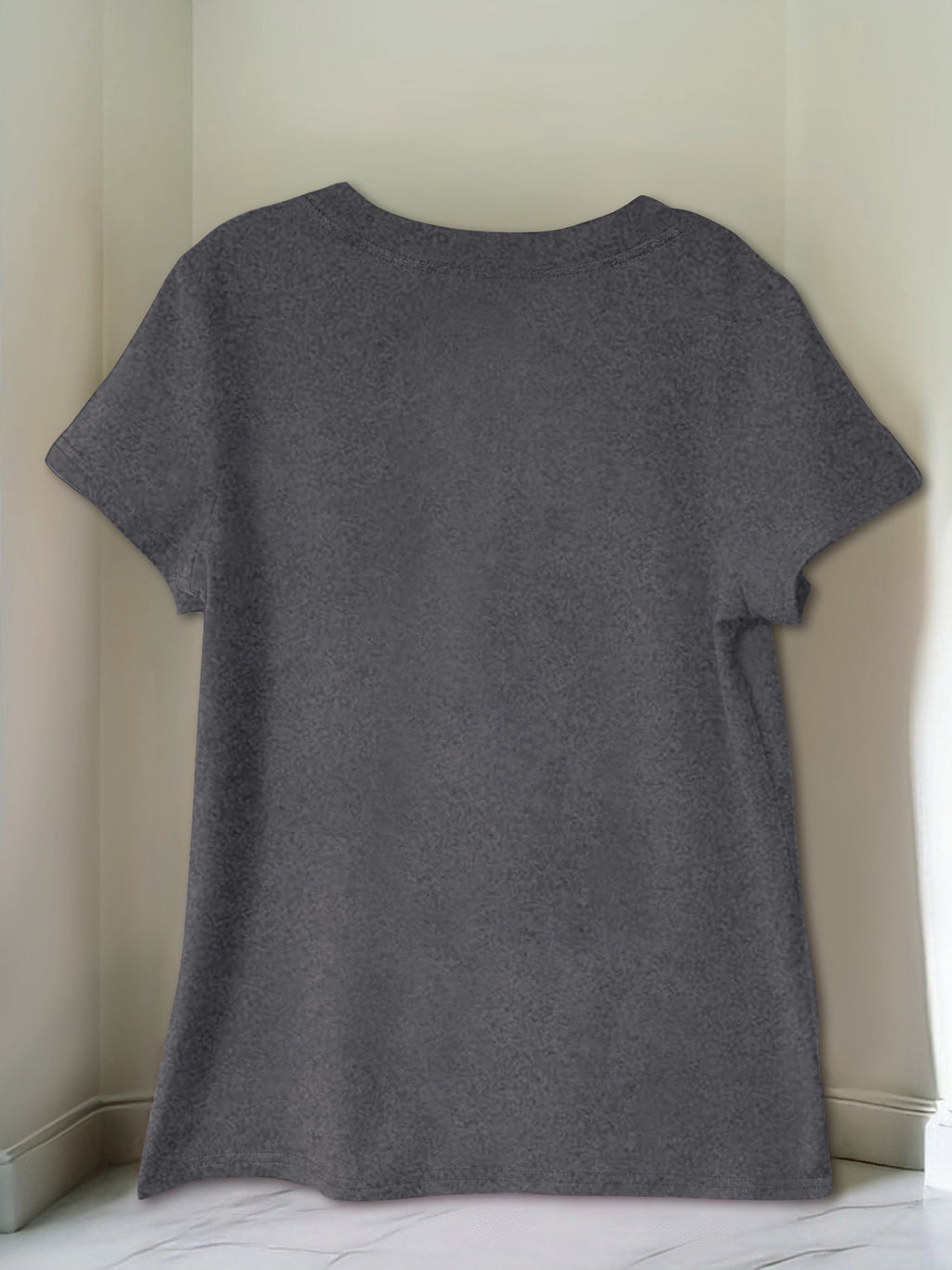 [New Recommendation] Creative Monogram Blessed Printed T-shirt, Women's Casual, Vacation, Short-sleeved Round Neck, Spring and Summer, Machine Washable, New Women's Clothing, Out of the Street Versatile, S