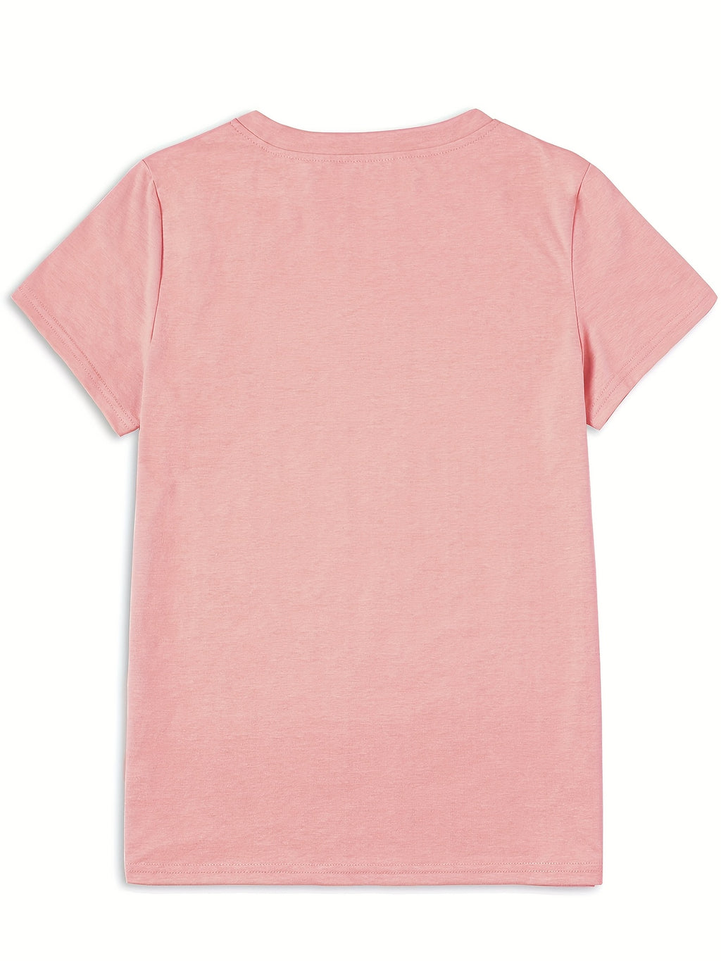 Daisy Flower Print Women's Summer Outfit Combined Version Round Neck T-shirt