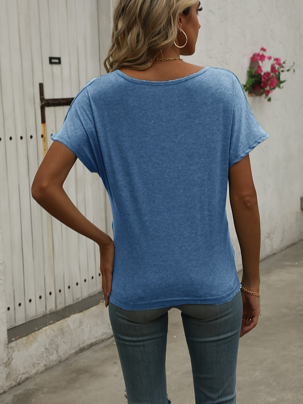 Women's Casual Short-Sleeve T-Shirt Top