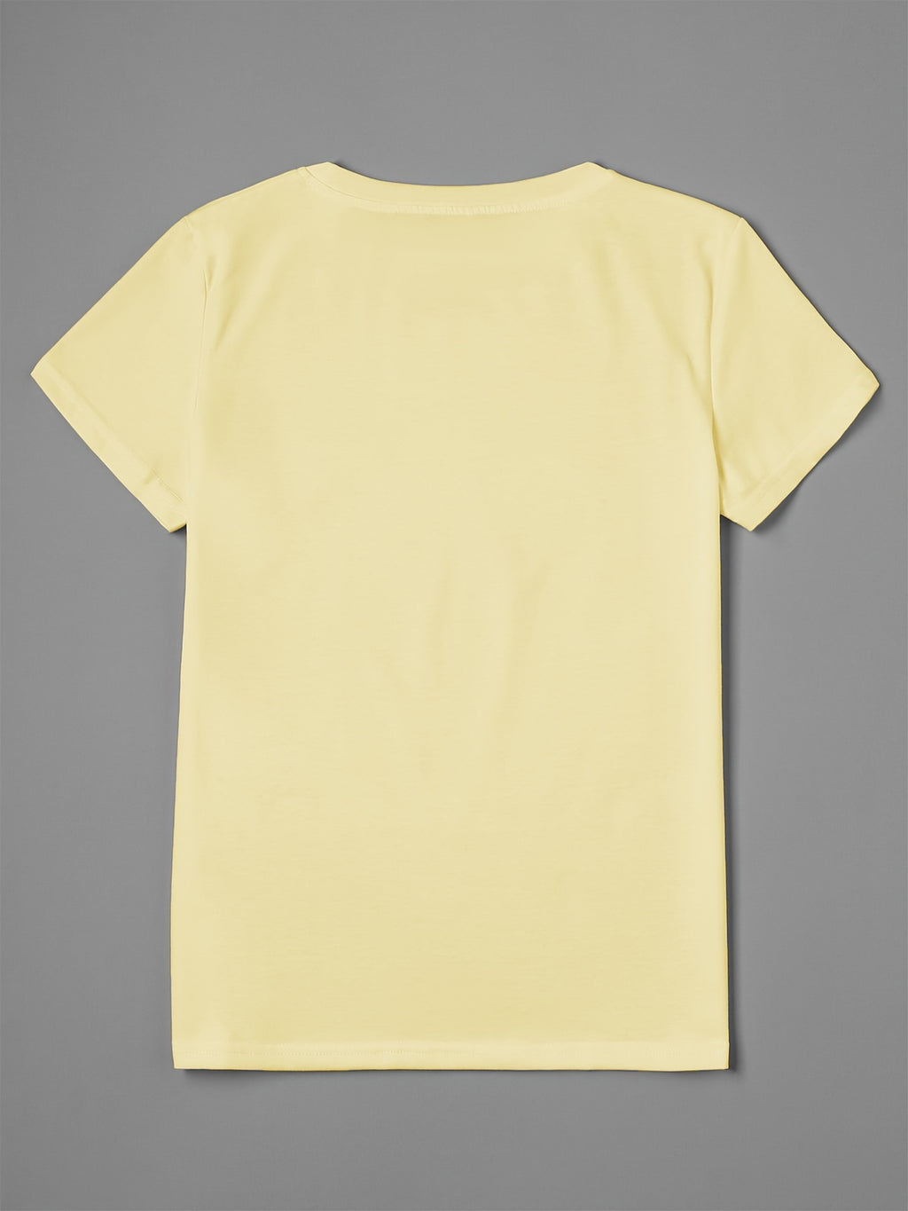 Daisy Flower Print Women's Summer Outfit Combined Version Round Neck T-shirt