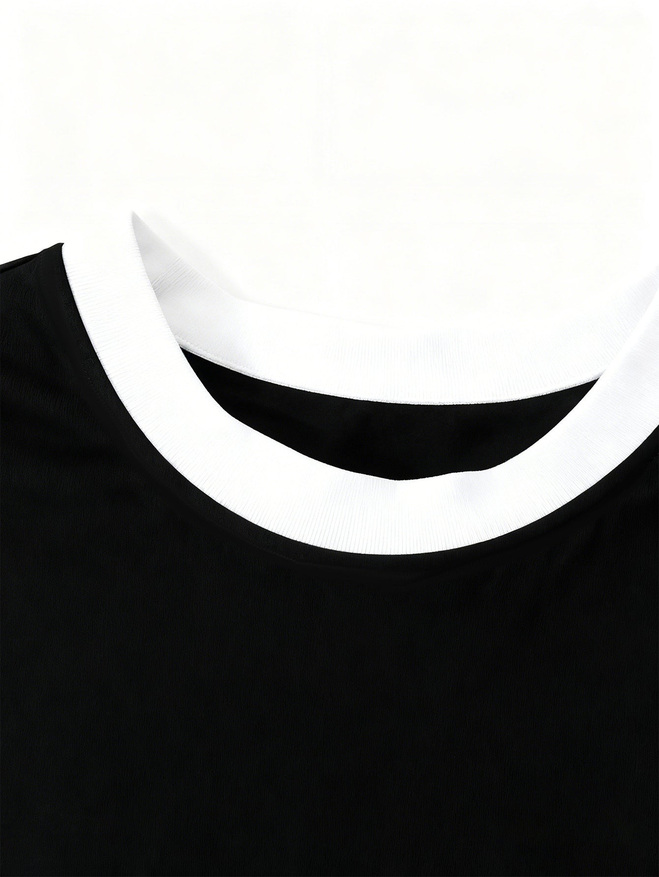 Women'S Stylish Summer Short-Sleeve Pullover Top with Beautiful Contrasting Colors