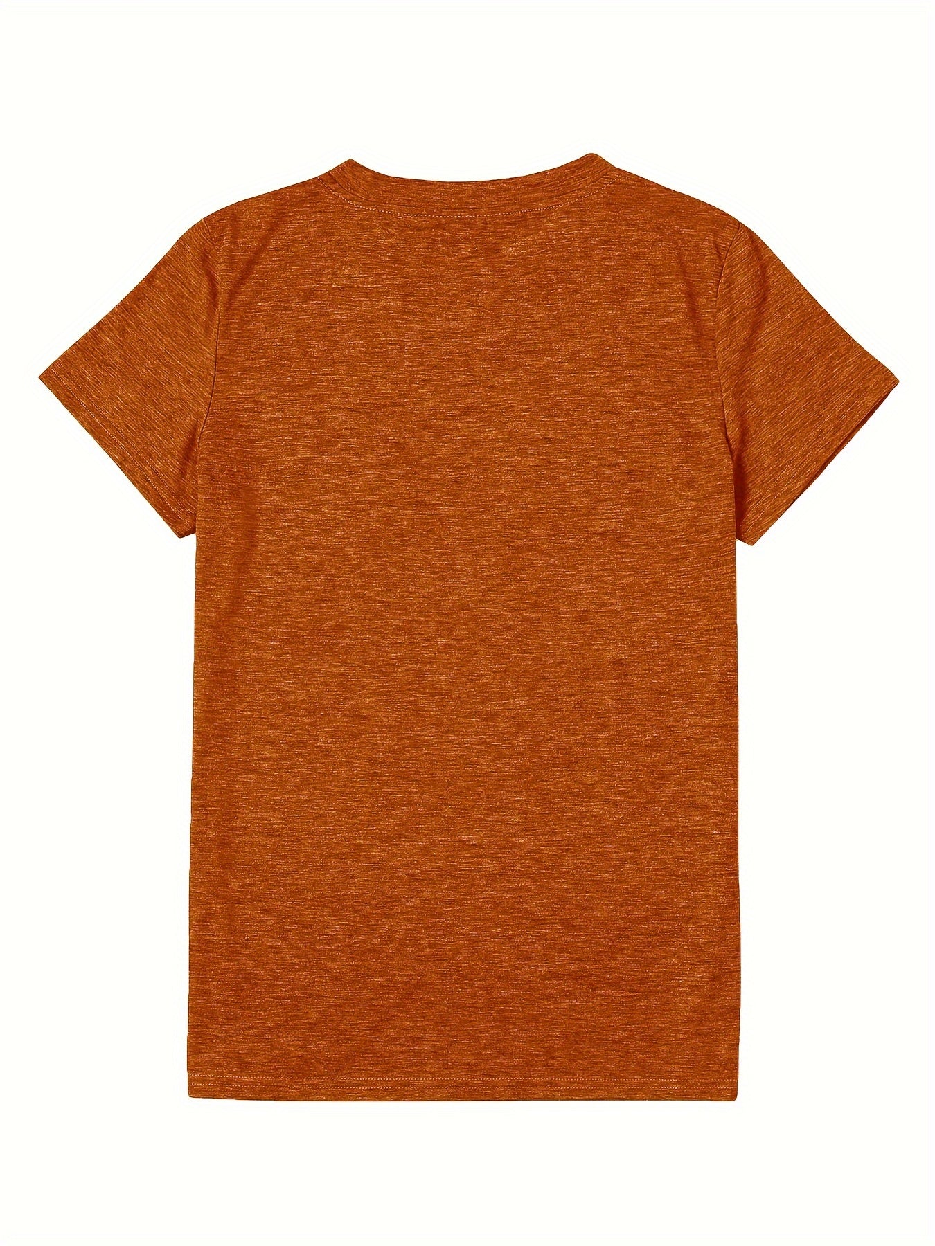 Daisy Flower Print Women's Summer Outfit Combined Version Round Neck T-shirt