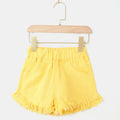 IENENS Kids Baby Girls Summer Denim Clothing Shorts Pants Jeans Clothes Children Girl Casual Short Trousers Infant Bottoms