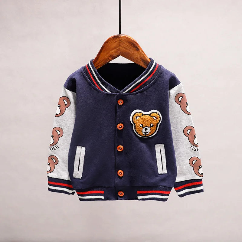 Baby Kids Cartoon Cotton Jacket
