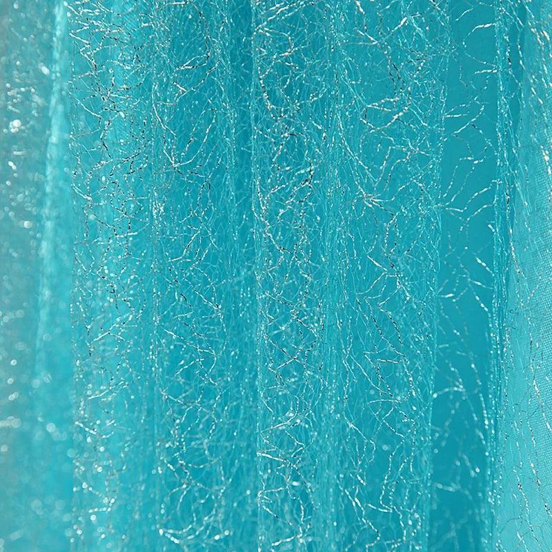 Fancy Baby Girl Princess Dresses for Girls Elsa Costume Bling Synthetic Crystal Bodice Elsa Party Dress Kids Snow Queen Cosplay