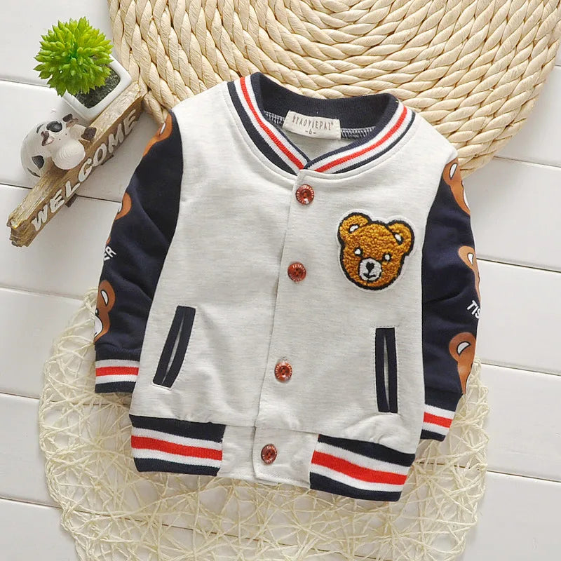 Baby Kids Cartoon Cotton Jacket