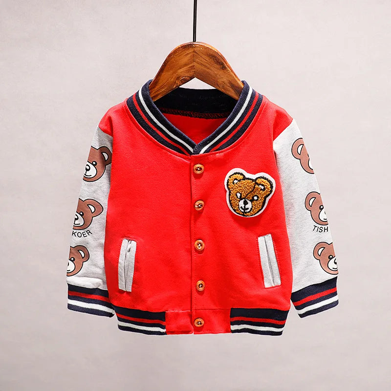 Baby Kids Cartoon Cotton Jacket