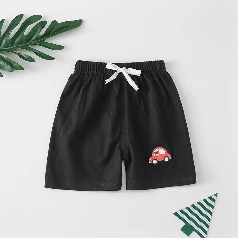1pcs Pure Cotton Summer Kids Shorts Boys Girls Solid Color Short Baby Casual Pant Children Short Pant  Sport Clothing Outwear