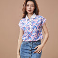 Spring Summer Women’s Chiffon Blouse