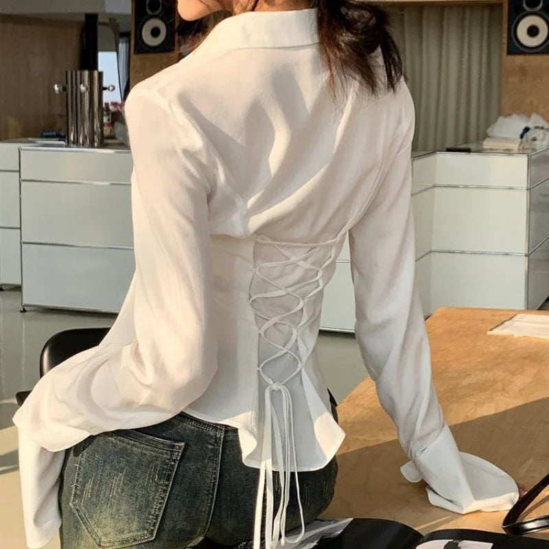 Women’s Slim Bandage Blouse