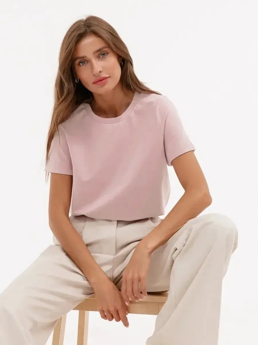 Bornladies Summer 100% Cotton Women's T-shirt