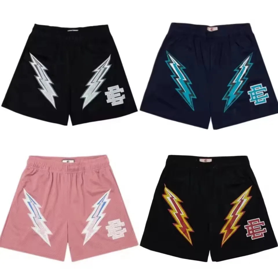 EE Eric Emanuel Men Beach Board Shorts fitness Workout Sport Short Pants Summer Gym Jogging Mesh Men Casual Shorts