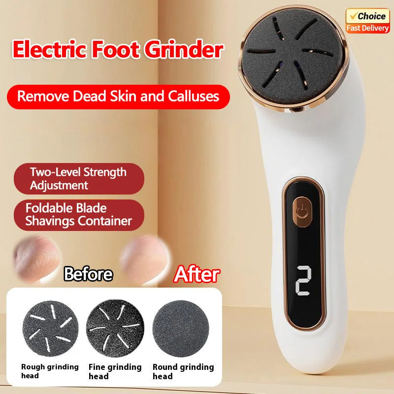 2026 New Electric Foot Grinder Callus Remover Pedicure Machine Professional Dead Skin Remover Foot File Pedicure Tool Home Use
