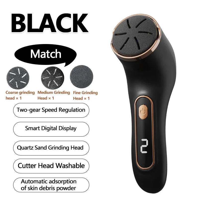 2026 New Electric Foot Grinder Callus Remover Pedicure Machine Professional Dead Skin Remover Foot File Pedicure Tool Home Use