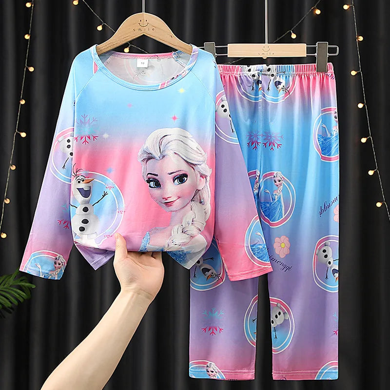 Full Sleeve Boys Stitch Pajama Sets Soft and Comfortable Baby Pajamas Kids Pyjamas Children's Sleepwear Loungewear for 2 to 14Yr