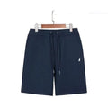 Summer casual men's shorts, POLO sanitary pants, solid color sports pants, casual vacation, loose fit
