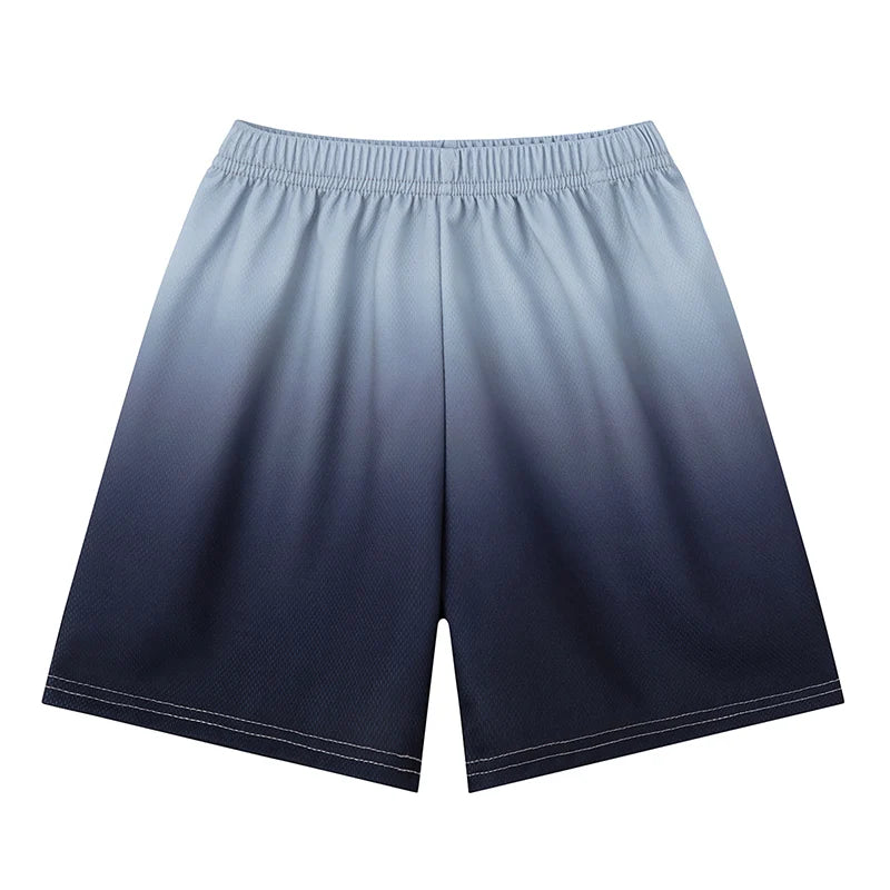 3-piece children's gradually changing dry sports shorts boys comfortable sports ball pants girls casual elastic waist shorts