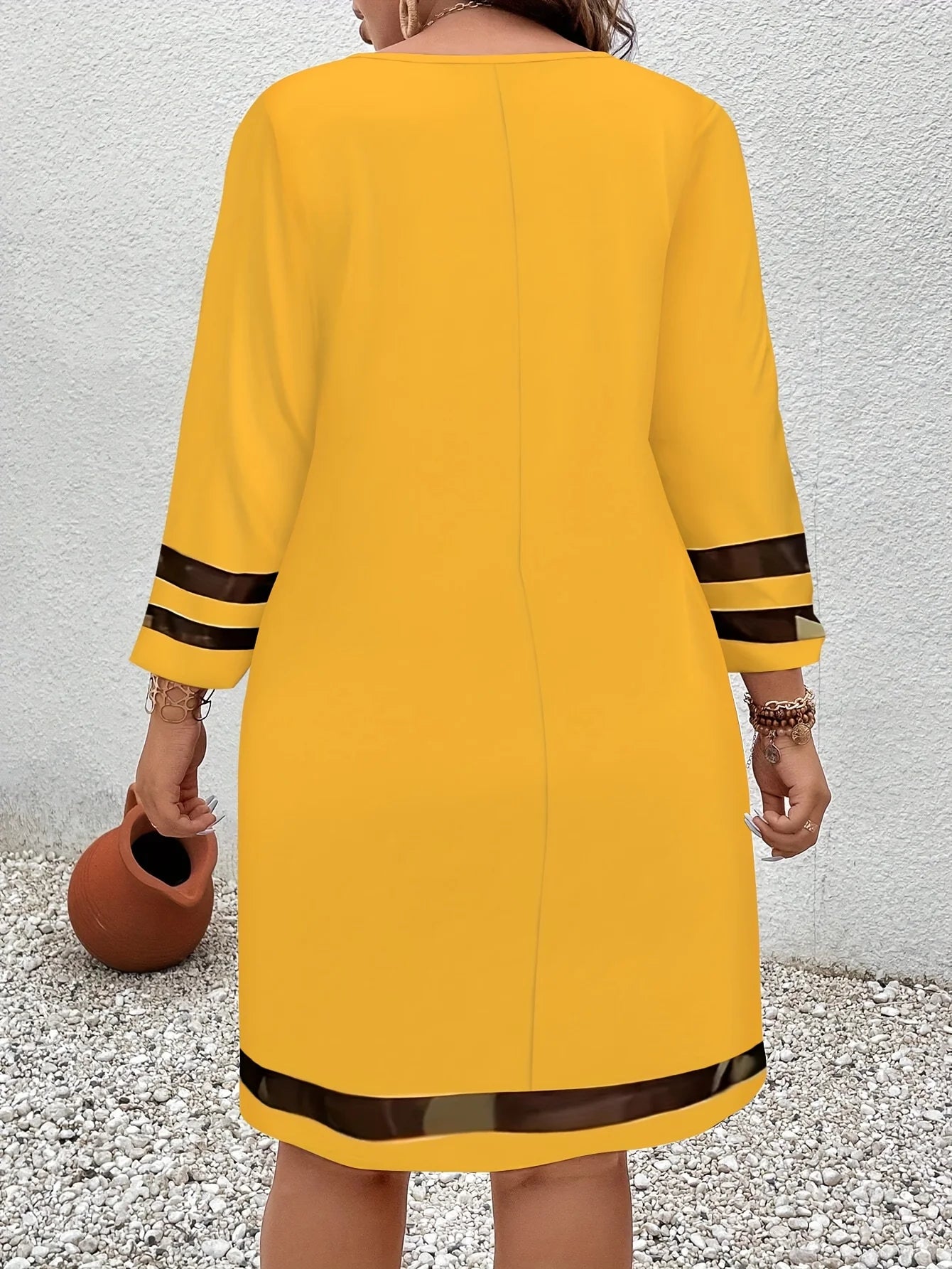 Plus Size Fashion Elegant Women Dress