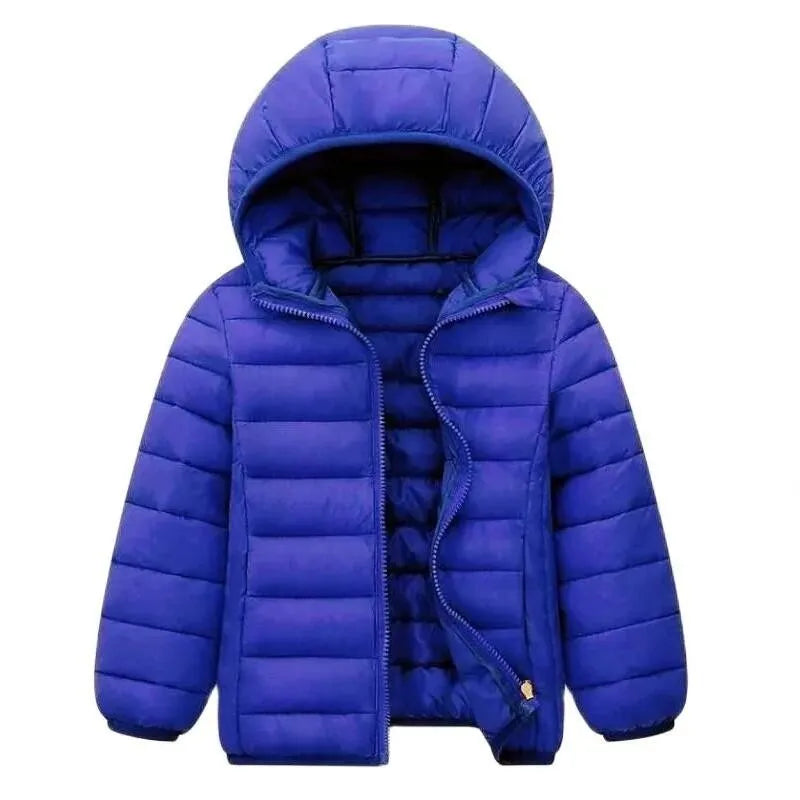 Kids Hooded Down Jacket (6–14Y)