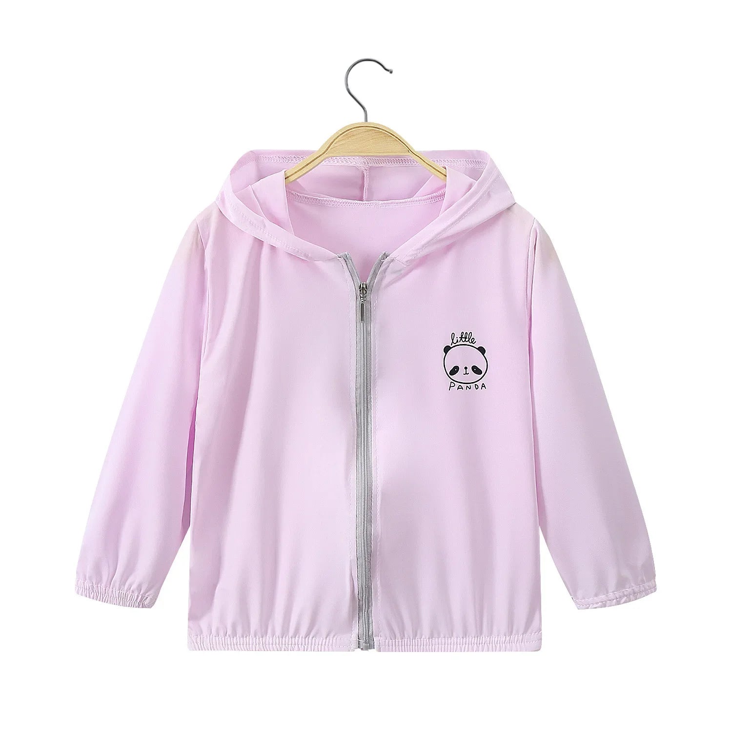 Summer Boys and Girls UV Sun Protection Clothing Thin Hooded Jacket for Kids Breathable Air Conditioner Shirt Clothes 2-10 Years