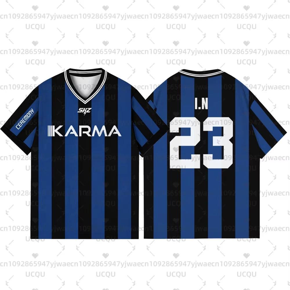 Summer Men's Women's Boys' Casual Sporty KARMA 3D Print Graphic