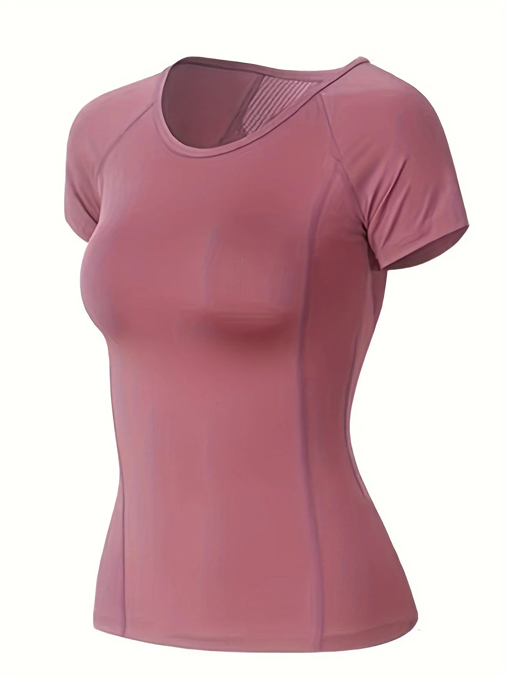 Sports T-shirt women summer breathable sexy beauty back fitness wear