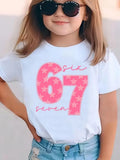 Funny Six Seven Italian Brain rot T-Shirt Boy/Girl Summer T shirt