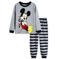 Spring Autumn Children's Mickey Clothing Sets Boys Sleepwear Clothes Kids car Pajamas Set Baby Girls Cotton Cartoon Pijamas