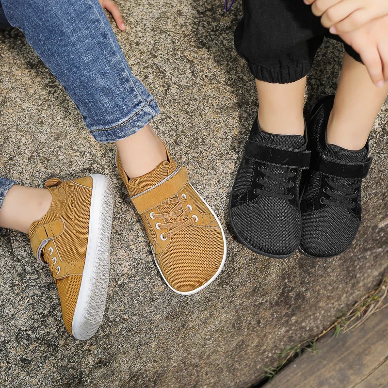 REXSVAN Little/Big Kids Minimalist Barefoot Shoes + Zero Drop + Wide Sneaker for Boys/Girls