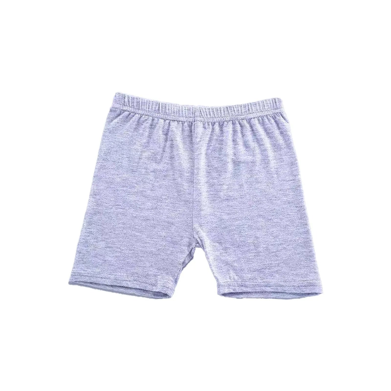 Girls Summer Safety Leggings Cycling Pants Children Anti-emptied Stretch Solid Color Mid-rise Yoga Dancing Shorts 1PC