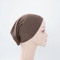 56colors Fashion Women Inner Hijab Tube Muslim Cap Bonnet Plain Islamic Underscarf Bamboo Jersey Undercaps