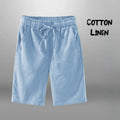 Men Shorts for Men Cotton Linen Casual Breathable Beach Shorts Men's Short Sweatpants Vacation Gym Basketball