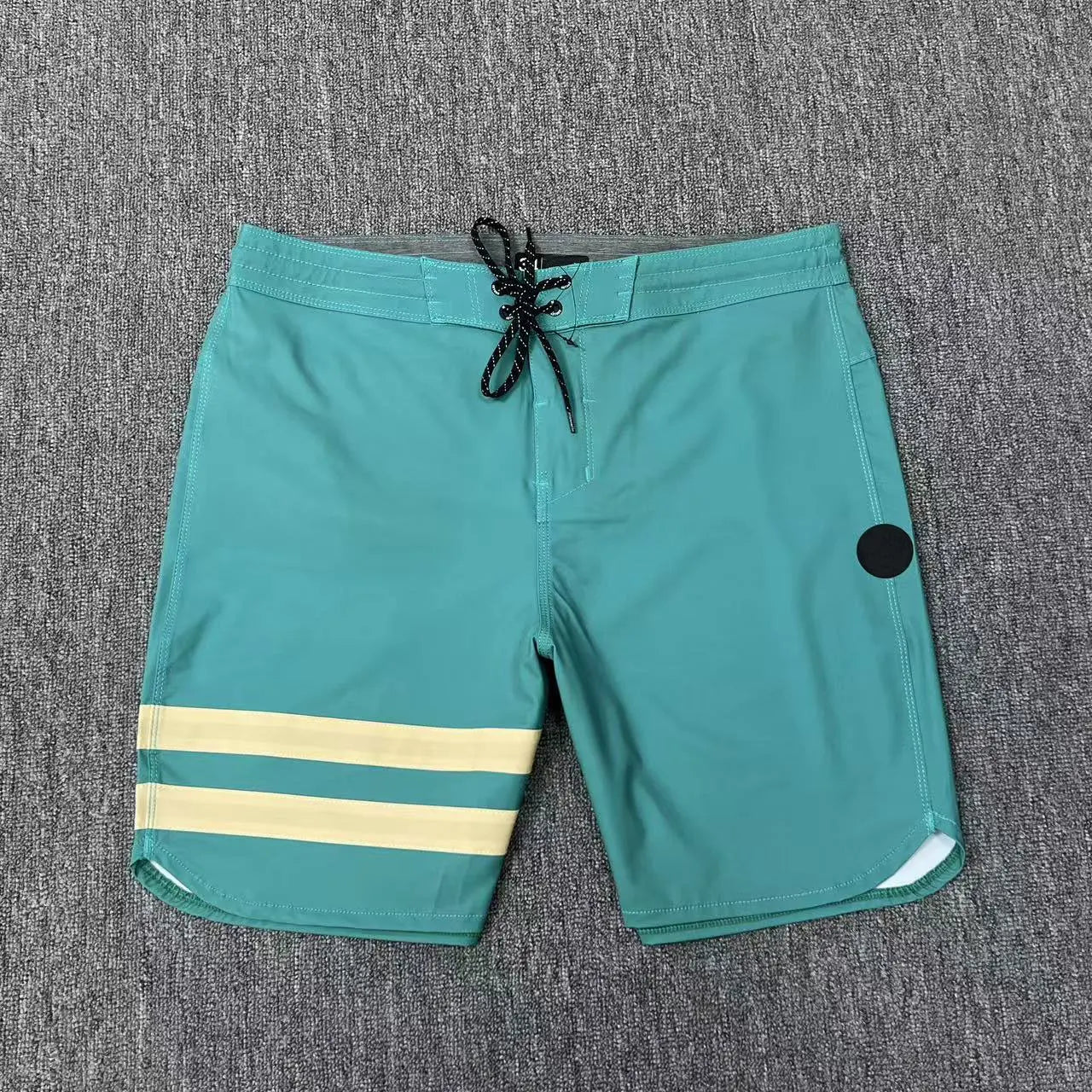 Professional Men’s Surfing Beach Shorts Adjustable Waist Bermuda Waterproof 4-way Stretch Board Shorts Quick-dry Surf Shorts