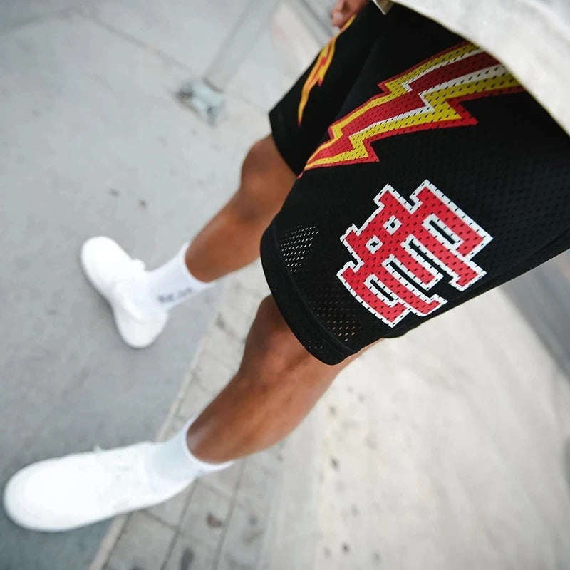 EE Eric Emanuel Men Beach Board Shorts fitness Workout Sport Short Pants Summer Gym Jogging Mesh Men Casual Shorts