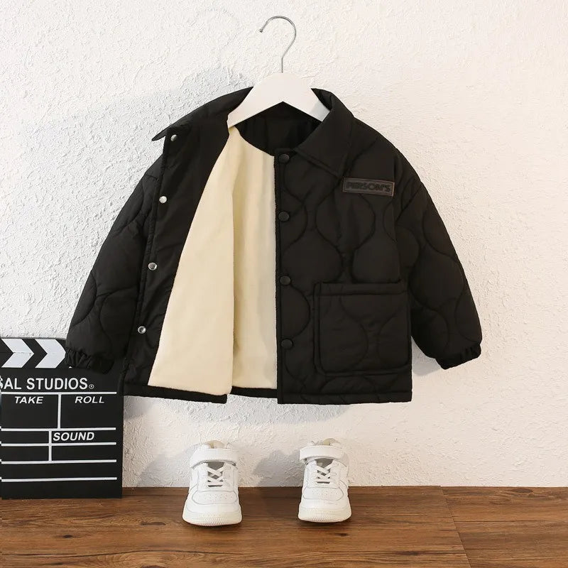 Kids Cotton Winter Jacket (3–10Y)