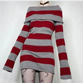Women’s Striped Body con Mini Dress