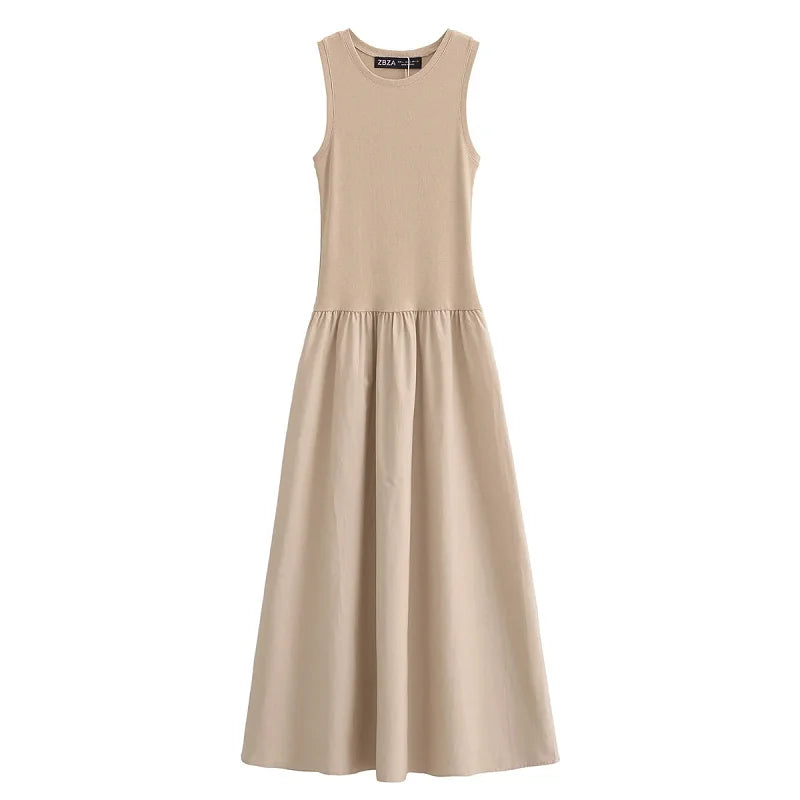 Spring Sleeveless Elegant Party Dress for Women