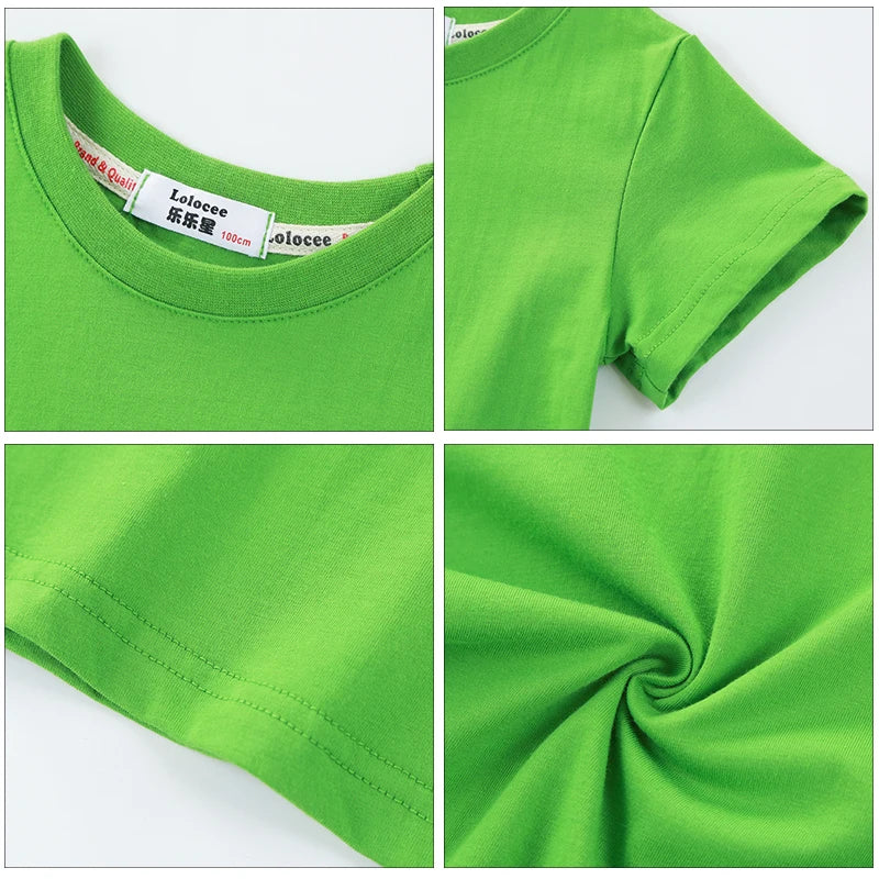 Children Summer Shirt Italian Brainrot Cartoon