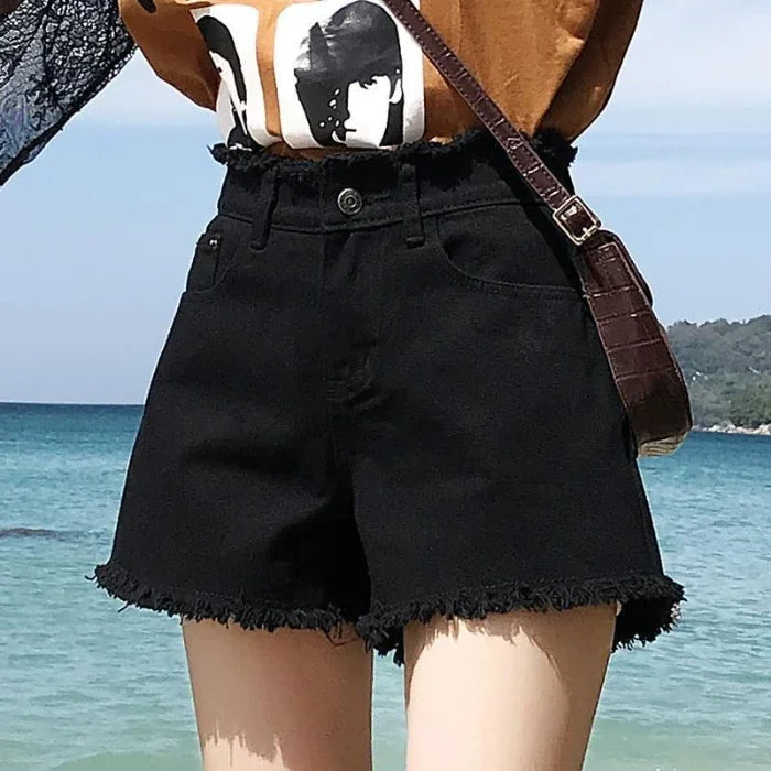 Spring/Summer Women’s Wide Leg Denim Shorts