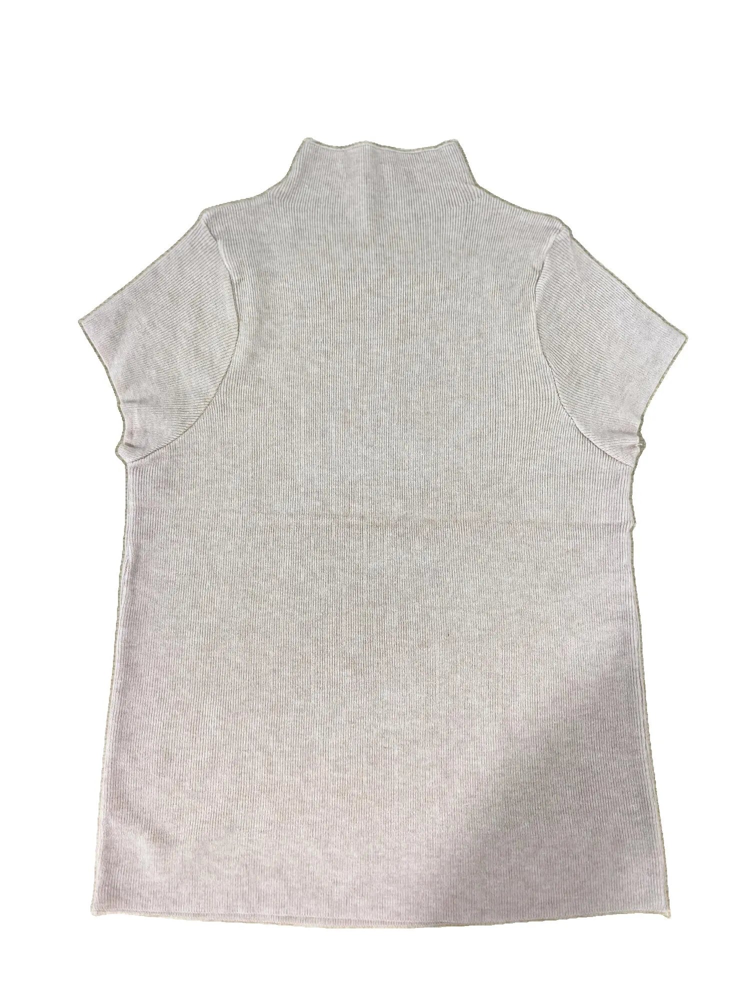 Women’s Slim Short Sleeve Knit Sweater