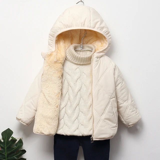 Boys & Girls Hooded Snowsuit Jacket