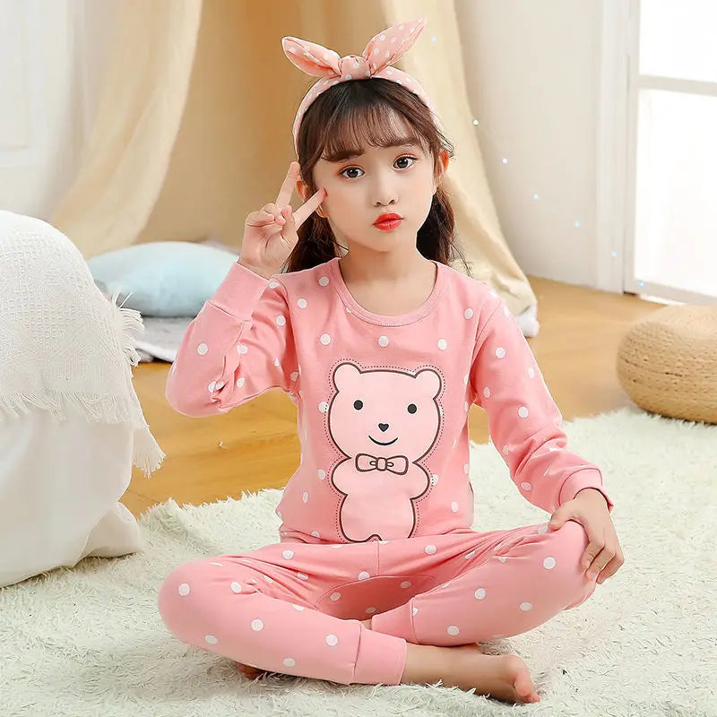 Toddler Boys Pajamas Sets for Teenagers 2 to 3 4 5 6 7 8 9 10 11 12 13 14 Years Autumn Winter Cotton Green Dinosaur Kids Pijamas