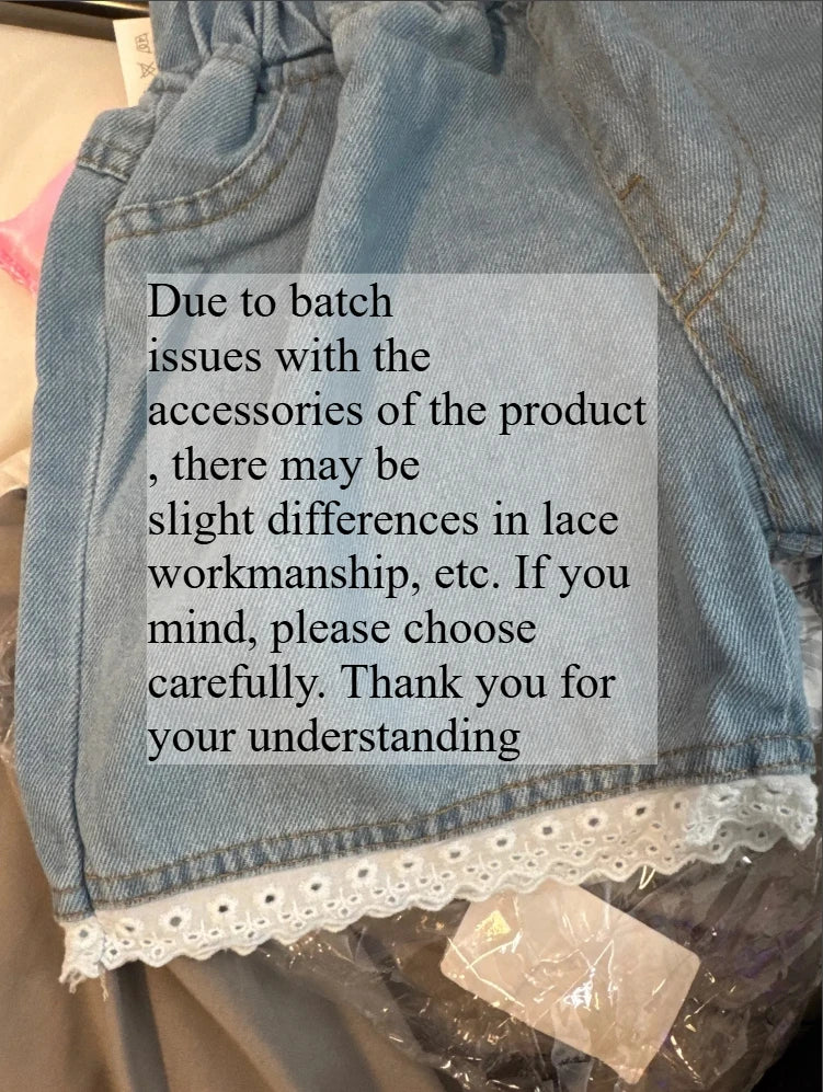 New Girls Denim Shorts Korean Lightweight Summer Shorts for Toddler Girls Casual Versatile Children's Clothing Outdoor Wear