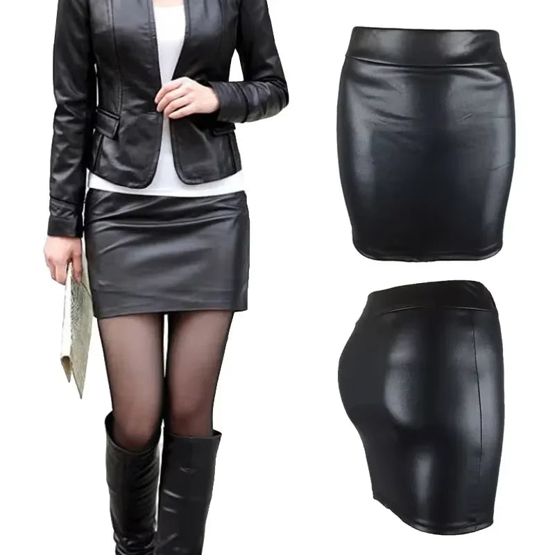 Women’s High-Waist Bodycon Mini Skirt – Sexy Clubwear Style
