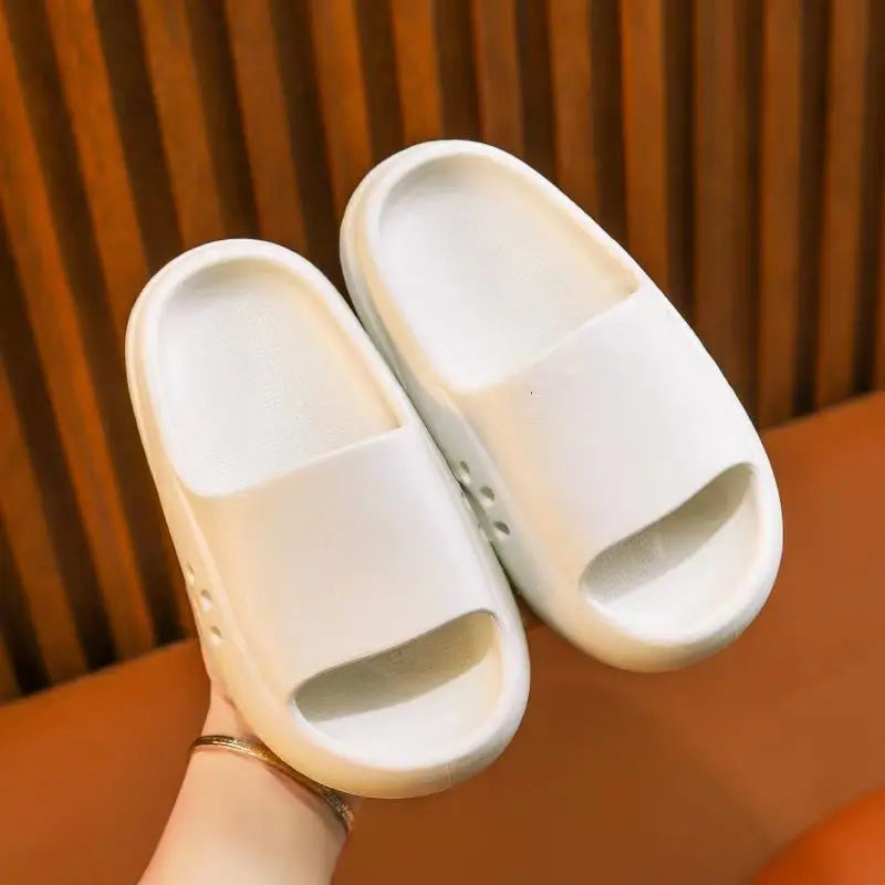 EVA Children's Slippers Cute Cartoon Boys and Girls' Toddler Bean Shoes Medium and Large Kids' Parent-Child Summer Sandals