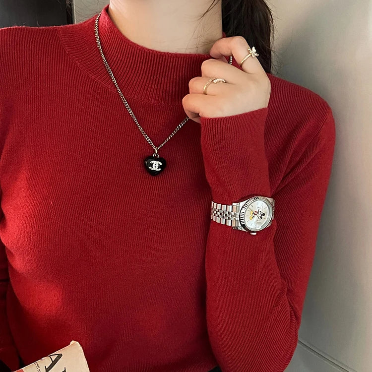 Women’s Turtleneck Knit Sweater