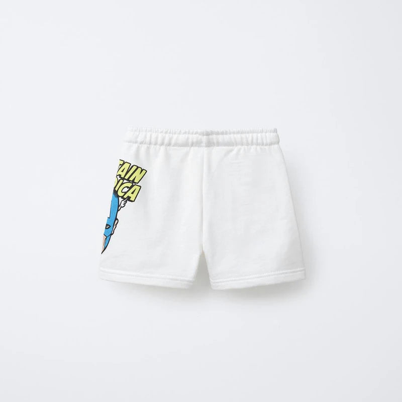 Fashionable Shorts Suitable For Children Aged 1-7 Casual Sportswear Summer New Thin Pants Children's Boys' Printed Shorts