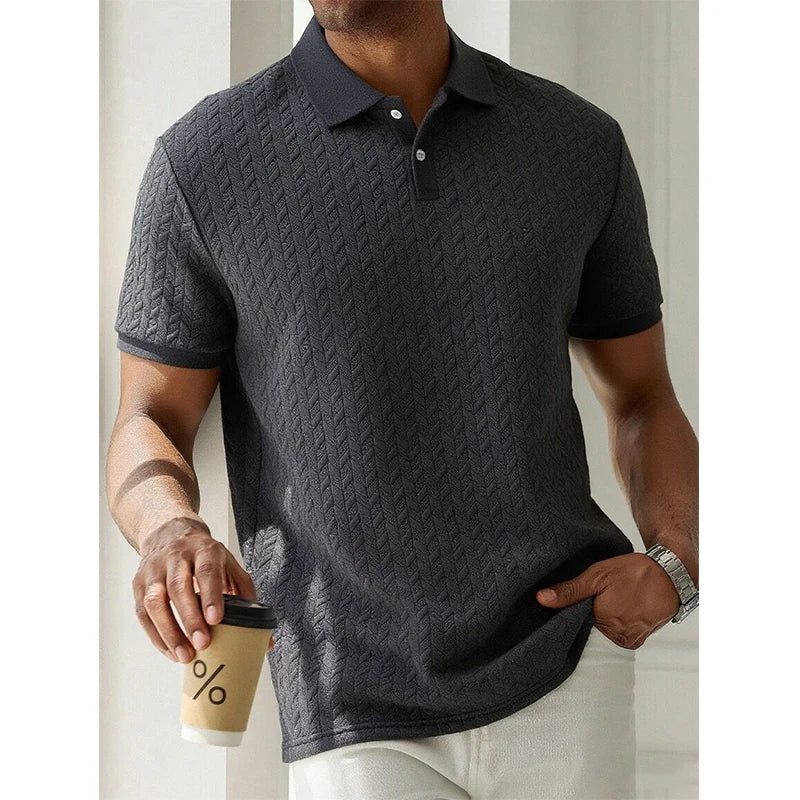 Mens Polo Shirt Summer Short Sleeve Male Polos Streetwear Man Tops Solid Color Poloshirt Brand Breathable Male Polo Shirts Men